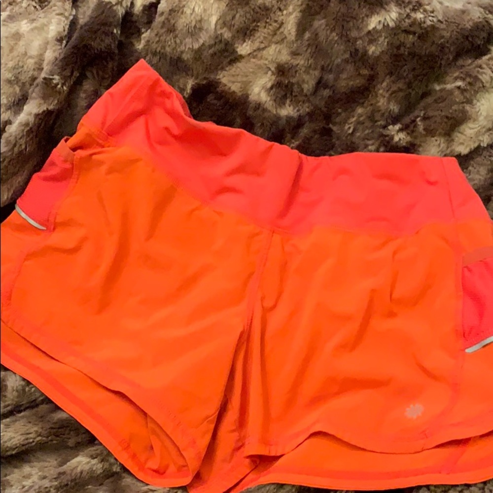 Athleta running shorts.